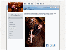 Tablet Screenshot of michaelloonan.com